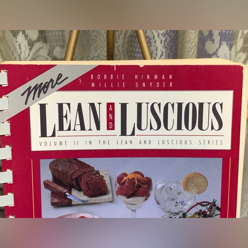 ⚠️ LAST CHANCE ⚠️ 2 VINTAGE LEAN AND LUSCIOUS COOKBOOKS - Picture 8 of 11